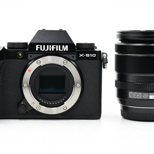 thumbnail-0 for Fujifilm X-S10 26.1MP Mirrorless Digital Camera Kit w/ 18-55mm Lens